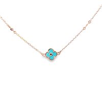 Collar Lucos Mujer in Plata Pasta di turchese ESCO 755-TURCHESE - ESCO 755-TURCHESE